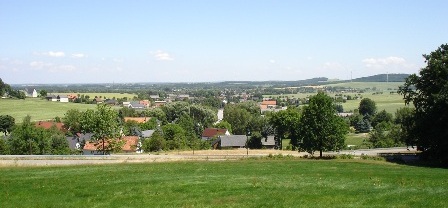 Burkau in der schönen Oberlausitz, Blick vom Semmering